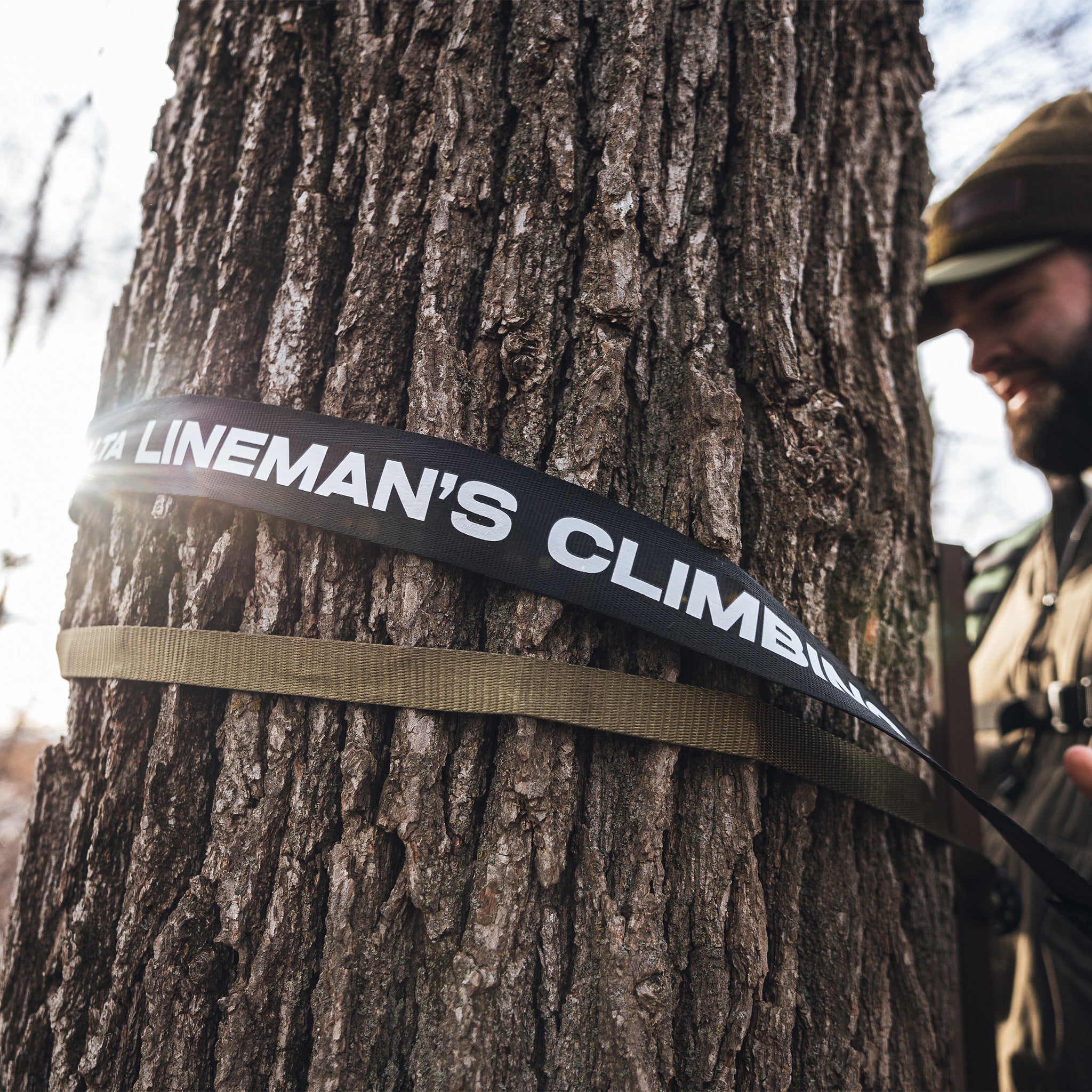 Malta Hunting Lineman's Climbing Strap